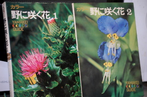 丸山尚敏『カラー野に咲く花』１＆２（山と渓谷社 1968）