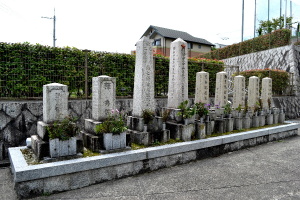 寿命寺の戦死者の墓碑