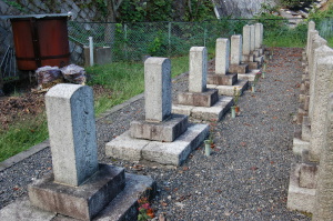 最古ではないかと私が考えた５つの墓石
