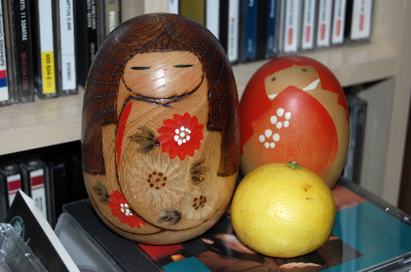 思い出の品　こけし