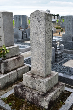 西南戦争戦死者・日置住吉の墓碑＠高島市（三尾里）